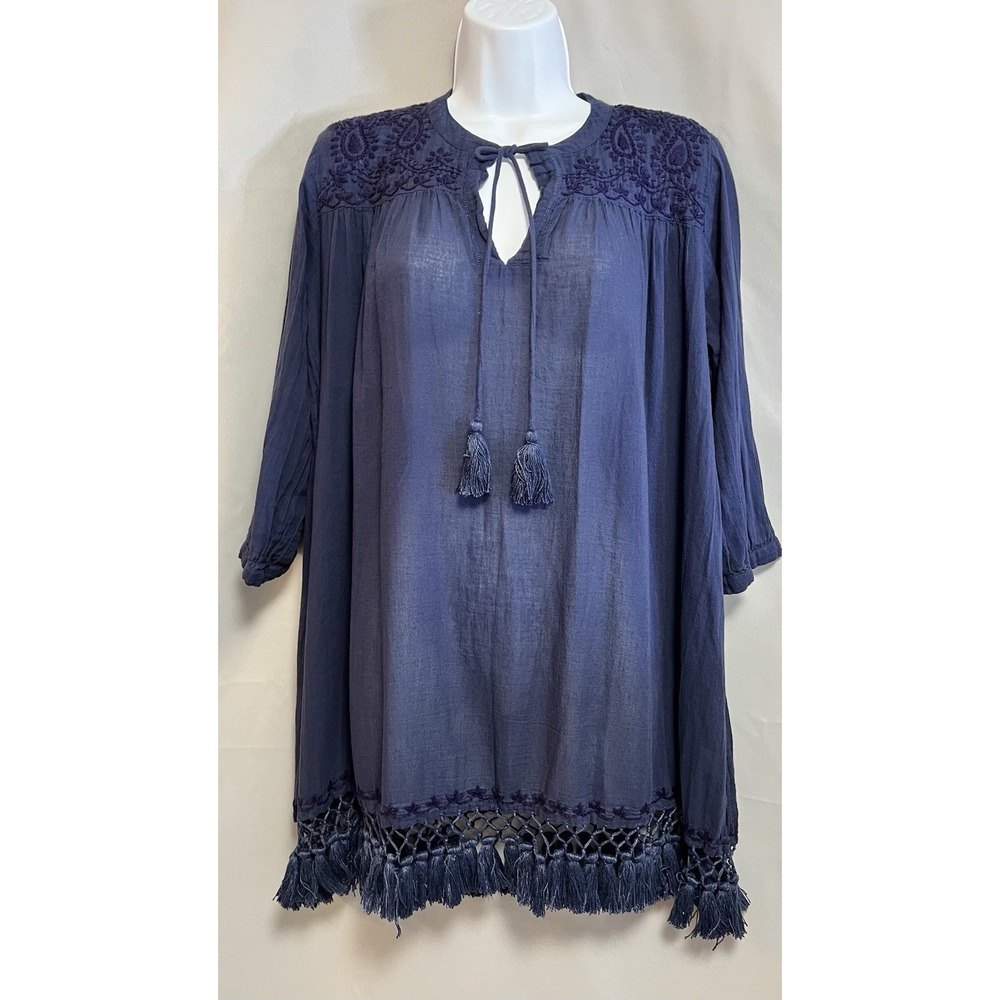 Roller Rabbit Lucknow Serafina Tunic Dress Size‎ Small Women's Beach Boho